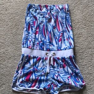 Lily Pulitzer coverup/romper